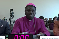 Bishop Wilfred Chikpa Anagbe of the Catholic Diocese of Makurdi, Benue state, Nigeria, testified on atrocities before a U.S. panel on March 12, 2025.