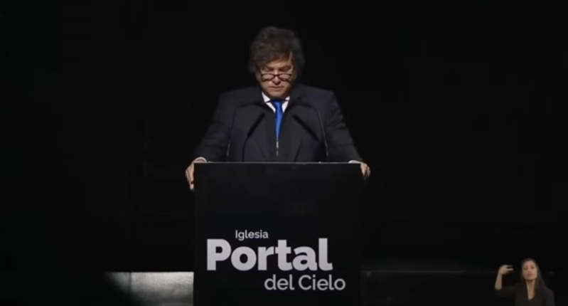President Javier Milei