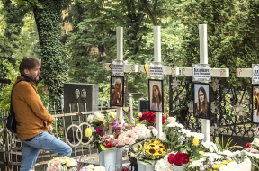 Evangelical Christian Yaroslav Bazylevych lost his wife and three daughters in Russian strike on Sept. 4, 2024.