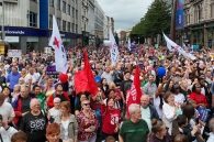 Thousands of Christians support March for Jesus in Belfast, Northern Ireland