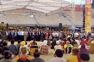 Worshippers gather for National Repentance Day on Aug. 26, 2025.
