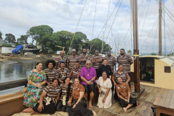 Polynesian Anglican woman joins traditional voyage to voice youth concerns at Pacific Islands Forum