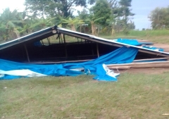 Muslim attacks his family and demolishes church building