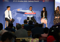 'The greatest call of our time is not productivity but presence,' panel  on mental wellness says at WEA Assembly