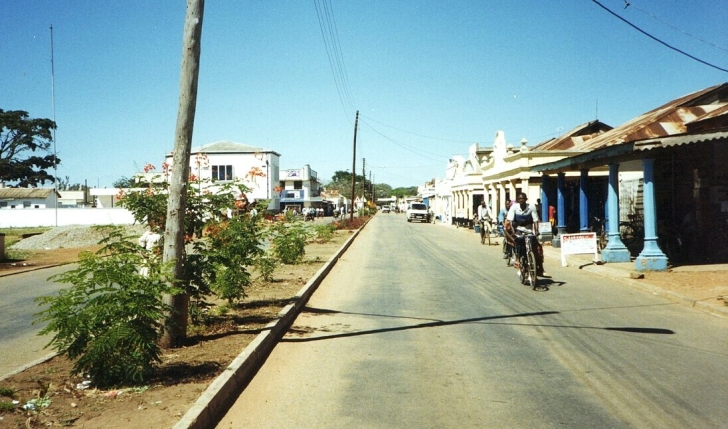 Main Street in Soroti, Uganda.