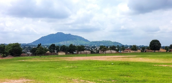 View of Mkar Hill in Mkar, Benue state, Nigeria.