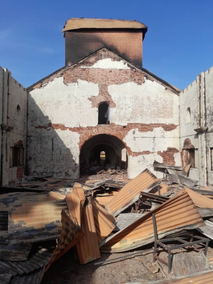 Among Christian sites that have been targeted was a SPEC church building on Nov. 1, 2023 in Omdurman, Sudan. 