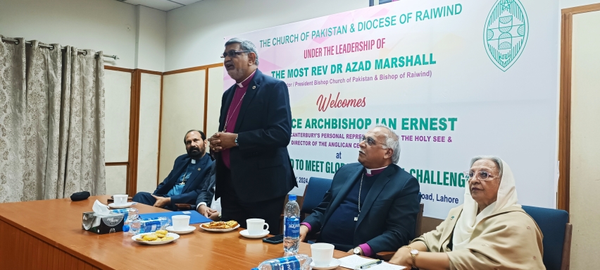 Church of Pakistan announces action on climate change