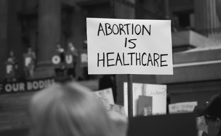 Abortion is healthcare sign