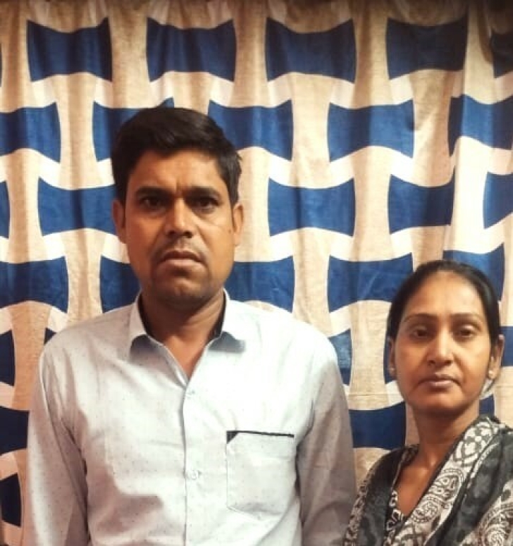 Pastor Ramesh Ahirwar and his wife Sakhi Ahirwar say they were falsely accused in March 11, 2024 conviction of forcible conversion in Madhya Pradesh, India.