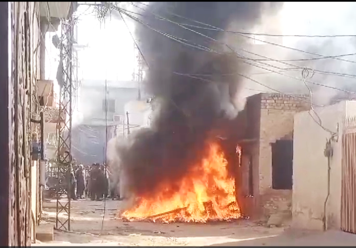 Muslim mob attacks after a Christian was falsely accused of blasphemy on Saturday (May 25, 2024) in Sargodha, Pakistan.