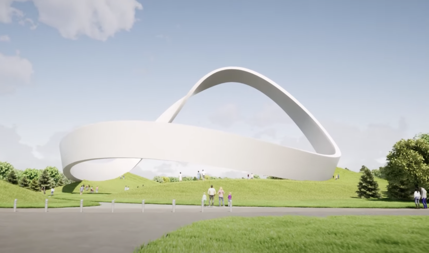 3D Visualization of the Eternal Wall of Answered Prayer
