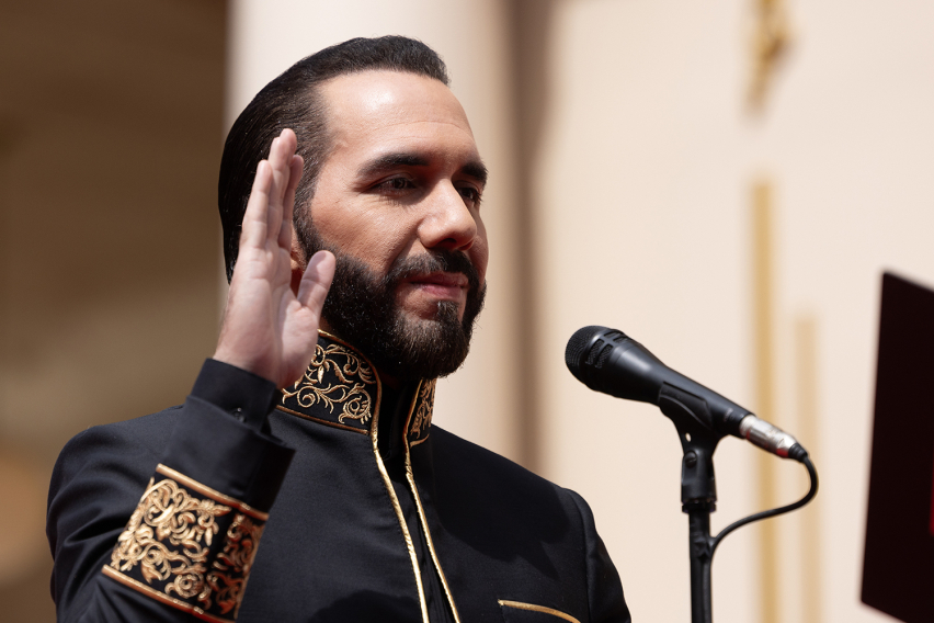 El Salvador Nayib Bukele takes oath of office during the 'Inauguration Day'