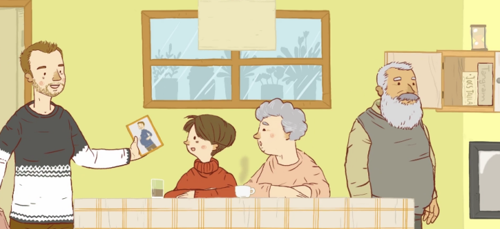 Catalonian Government video shows pregnant father to child