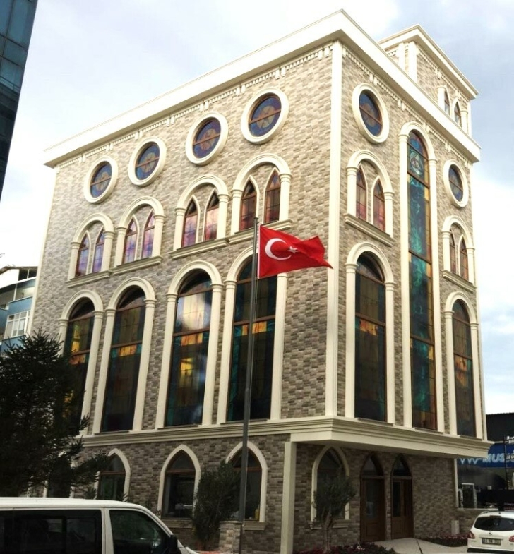 Protestant church in Samsun, Türkiye. 