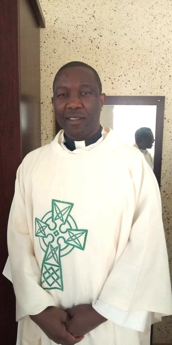 The Rev. Gabriel Ukeh, kidnapped in Kaduna state, Nigeria, on June 9, 2024. 
