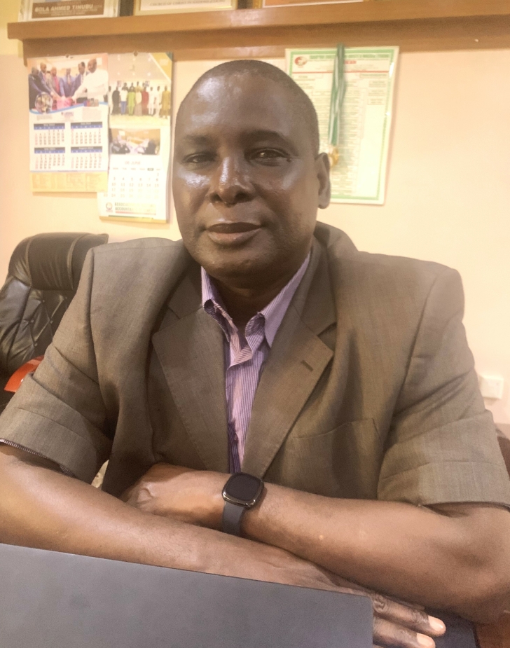The Rev. Amos Mohzo, president of the COCIN.