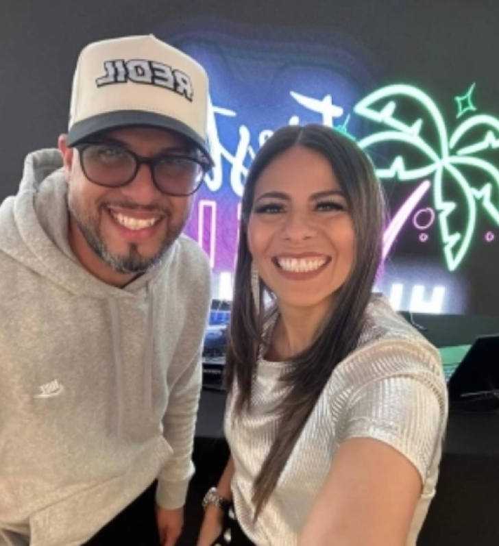 Hernán Pantoja, from Puerto Rico, and Mellky Willegas, from Costa Rica