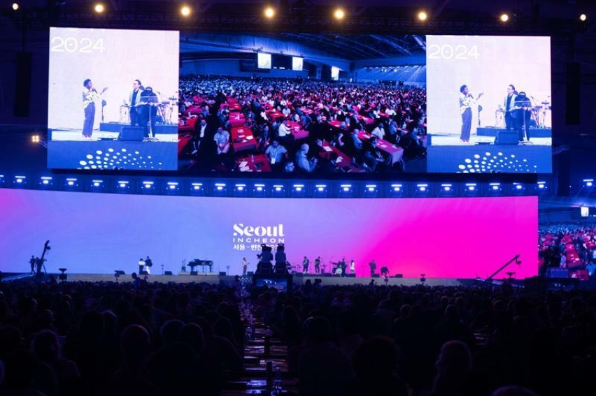 Stage photo of Fourth Lausanne Congress on World Evangelization in Incheon, Korea