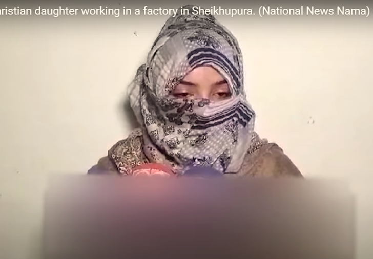 Imaan Khurrum recounts ordeal to Christian news outlet on YouTube.