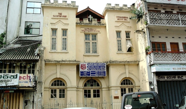 Salvation Army Church venue in Kandy, Sri Lanka.