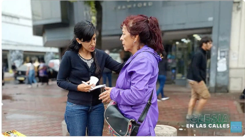 Street prayers and gospel preaching