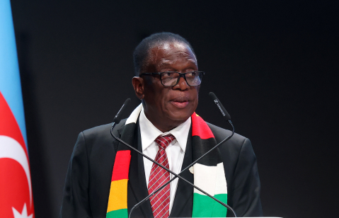 Zimbabwean President Emmerson Dambudzo Mnangagwa