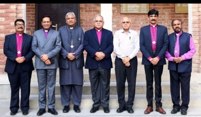 Bishops of the seven dioceses of Church of Pakistan