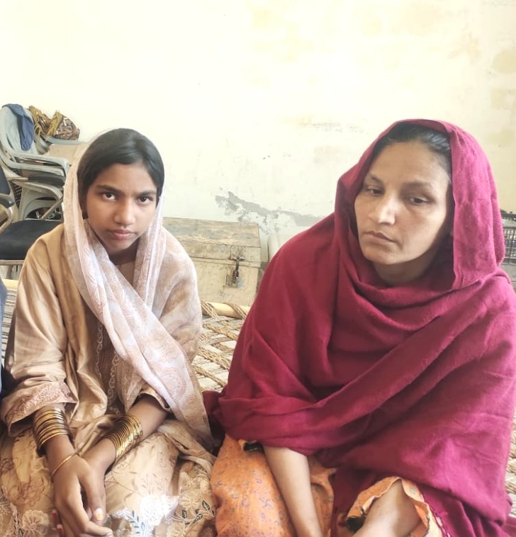 Saba Shafique with her mother Rakhil Shafique after police freed the 12-year-old from the 35-year-old Muslim who allegedly kidnapped her.