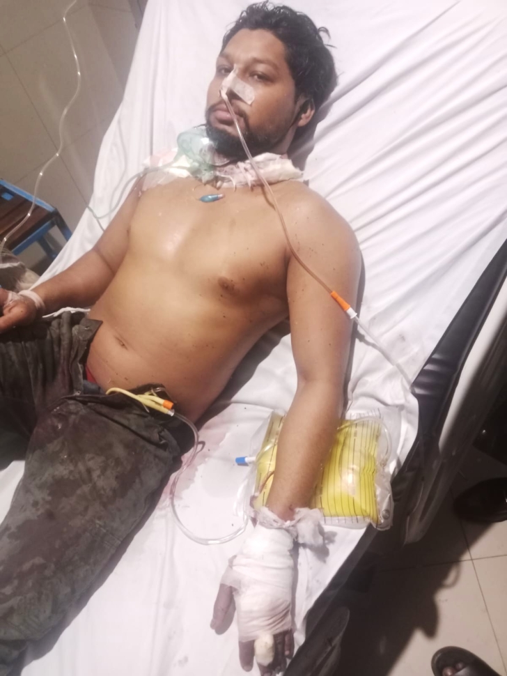 Waqas Masih was attacked in the Sharaqpur area of Sheikhupura District, Punjab Province, Pakistan on March 21, 2025.