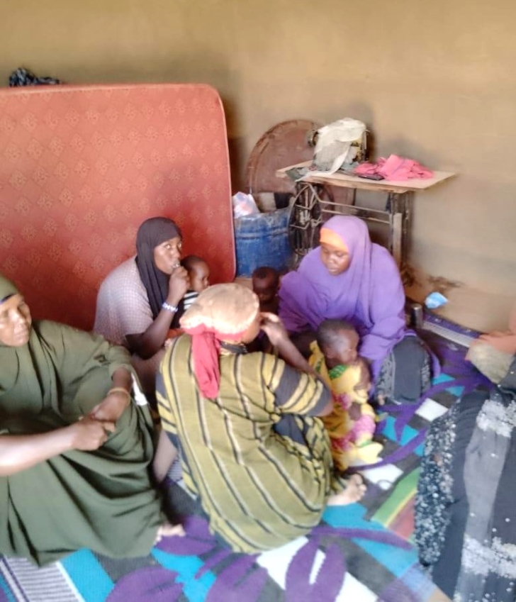 Somali family in Lower Juba Region breaking daily Ramadan fast in March 2025.