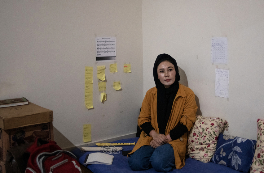 Afghan refugee in Pakistan