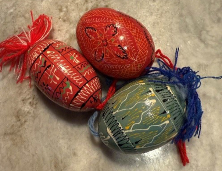 Easter gift eggs