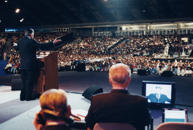 European Congress on Evangelism is being held for the first time in 25 years in Berlin, hosted by the Billy Graham Evangelistic Association