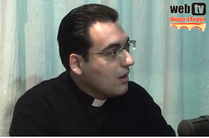 The Rev. Laurent Milan of Parish Church of Our Lady of Good Repose on the outskirts of Avignon, France, in interview on Diocese of Avignon Web TV.