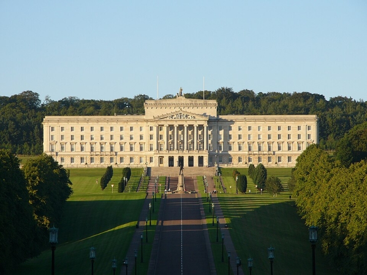 Parliament Buildings in Stormont, Northern Ireland