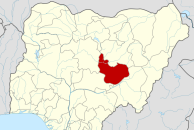 Location of Plateau state in Nigeria.