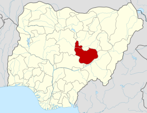 Location of Plateau state in Nigeria.