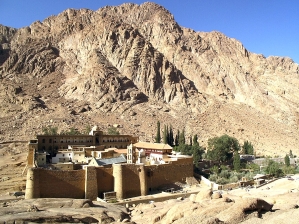 Monastery of St. Catherine at Mount Sinai, Egypt.
