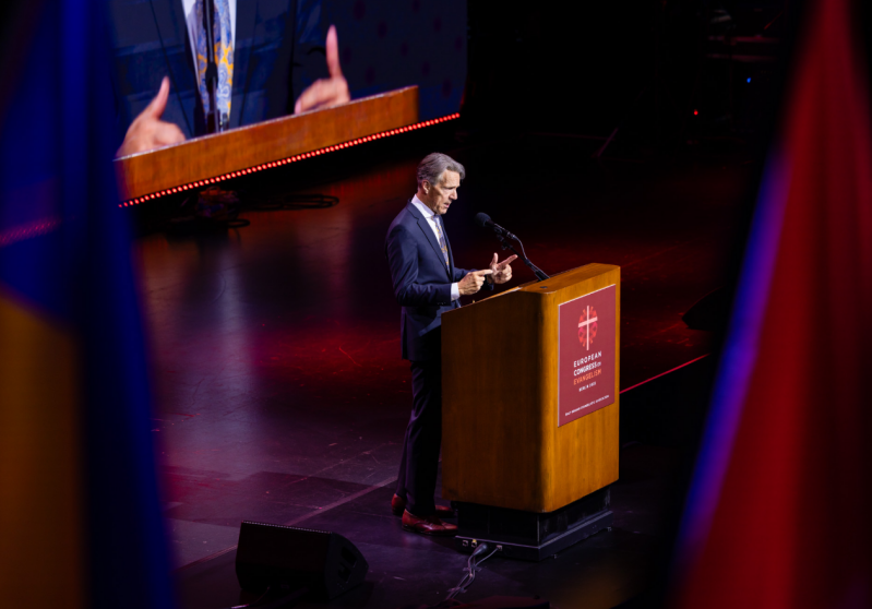 The Holy Spirit has been essential to the church and gospel witnessing throughout the ages, Skip Heitzig reminds European Congress of Evangelism