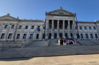 A group of parliamentarians from several Latin American countries visited the Legislative Palace in Montevideo, Uruguay, this Wednesday, reaffirming their commitment to the defense of life and the family.