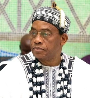 Tiv tribe traditional ruler James Ortese Iorzua Ayatse.