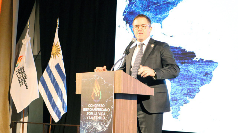 Travis Weber, vice president of policy and government affairs at the Family Research Council (FRC), spoke on “Cooperation Among Christian Organizations in the Defense of Christian Values: The Case of the FRC” during the Ibero-American Congress for Life an
