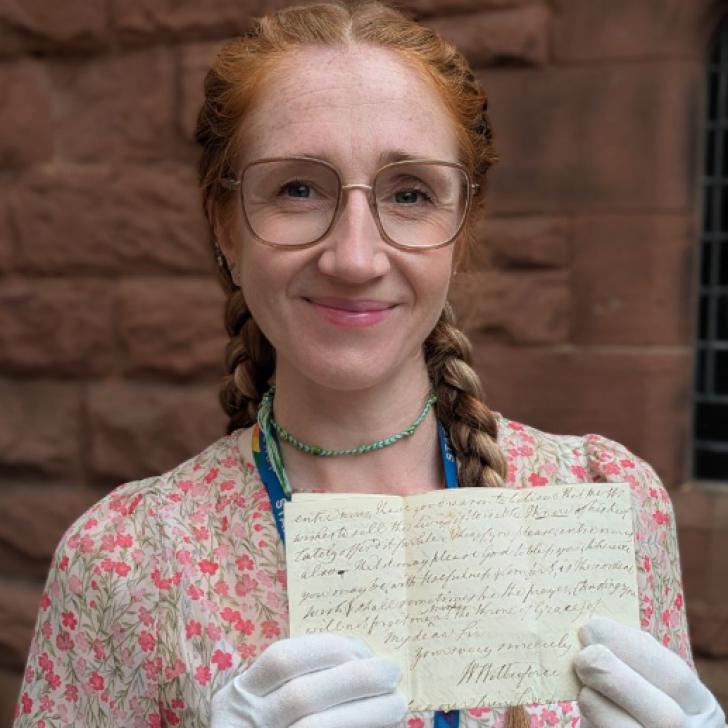 Two letters by anti-slavery campaigner William Wilberforce discovered at University of Chester in England