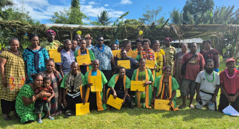 Anglican literacy initiative sees successful results for adult learners learning to read and write in Papua New Guinea