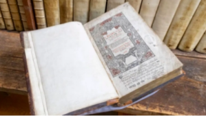 A rare 1588 first edition Welsh Bible from the archives of Westminster Abbey.