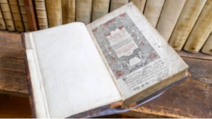 A rare 1588 first edition Welsh Bible from the archives of Westminster Abbey.