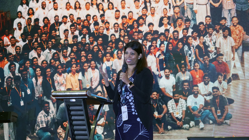 Michelle shared about the Arise Movement in her South Asian country.