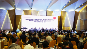 Christian leaders share insights on mentoring and mobilizing Generation Z for global mission during a panel discussion at the Arise Leadership Summit 2025 in Indonesia.