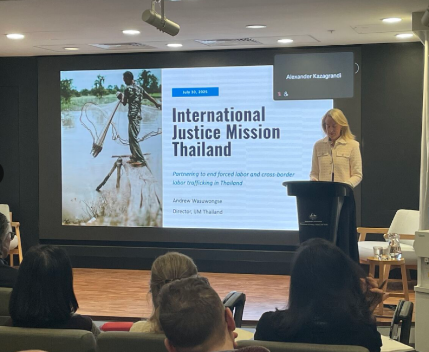 International Justice Mission calls for more preventative action from Australian government on UN World Day Against Trafficking in Persons